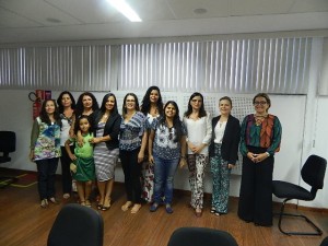 Conselho Editorial do Jornal Eco Kids e Eco Teens de Vitória da Conquista e convidadas do Piauí.