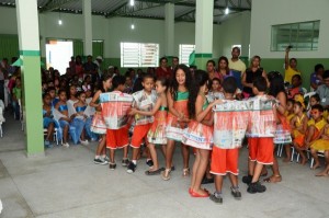 Escola Municipal Maria Célia Ferraz. Lançamento do Eco Kids/2015. Foto: Secom/PMVC