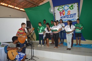 Lançamento de jornal Eco Kids em Itanhém