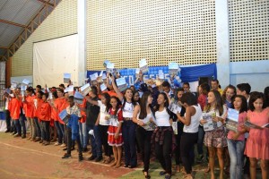 Lançamento de Eco Teens no Centro Educacional de Barra Nova. Foto: Rosenilton Barbosa