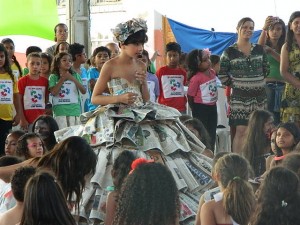 Escola Municipal Irmã Barbosa, em Vitória da Conquista. Lançamento de Eco Kids/2015.