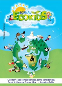 1ª edição do jornal Eco Kids - 2014- Escola Municipal Marechal Costa e Silva