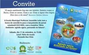 CONVITES ECO KIDS 2016 1ª EDIÇÃO