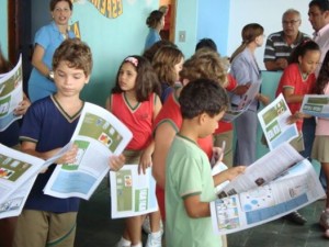 1ª edição do jornal Eco Kids-2009- Colégio São Jorge dos Ilhéus