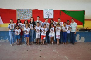 Escola Municipal Amigos da Natureza, em Teixeira de Freitas, no lançamento do Eco Kids.