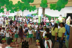 9ª edição do jornal Eco Kids-2012- Escola Municipal Barra de Itaípe.Foto: Mary Melgaço.